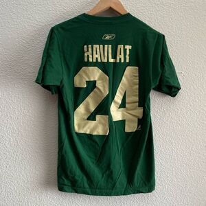 Minnesota Wild Hockey NHL Martin Havlat #24 Reebok T-Shirt Small